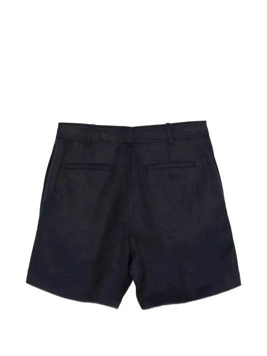 TERRISH-PLEATED SHORT