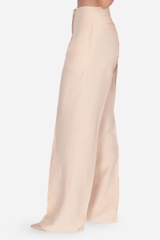 PANT.WIDE LEG LINO