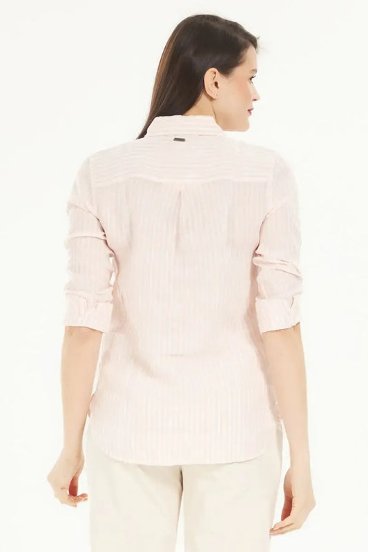 MARINE SHIRT PINK STRIPE
