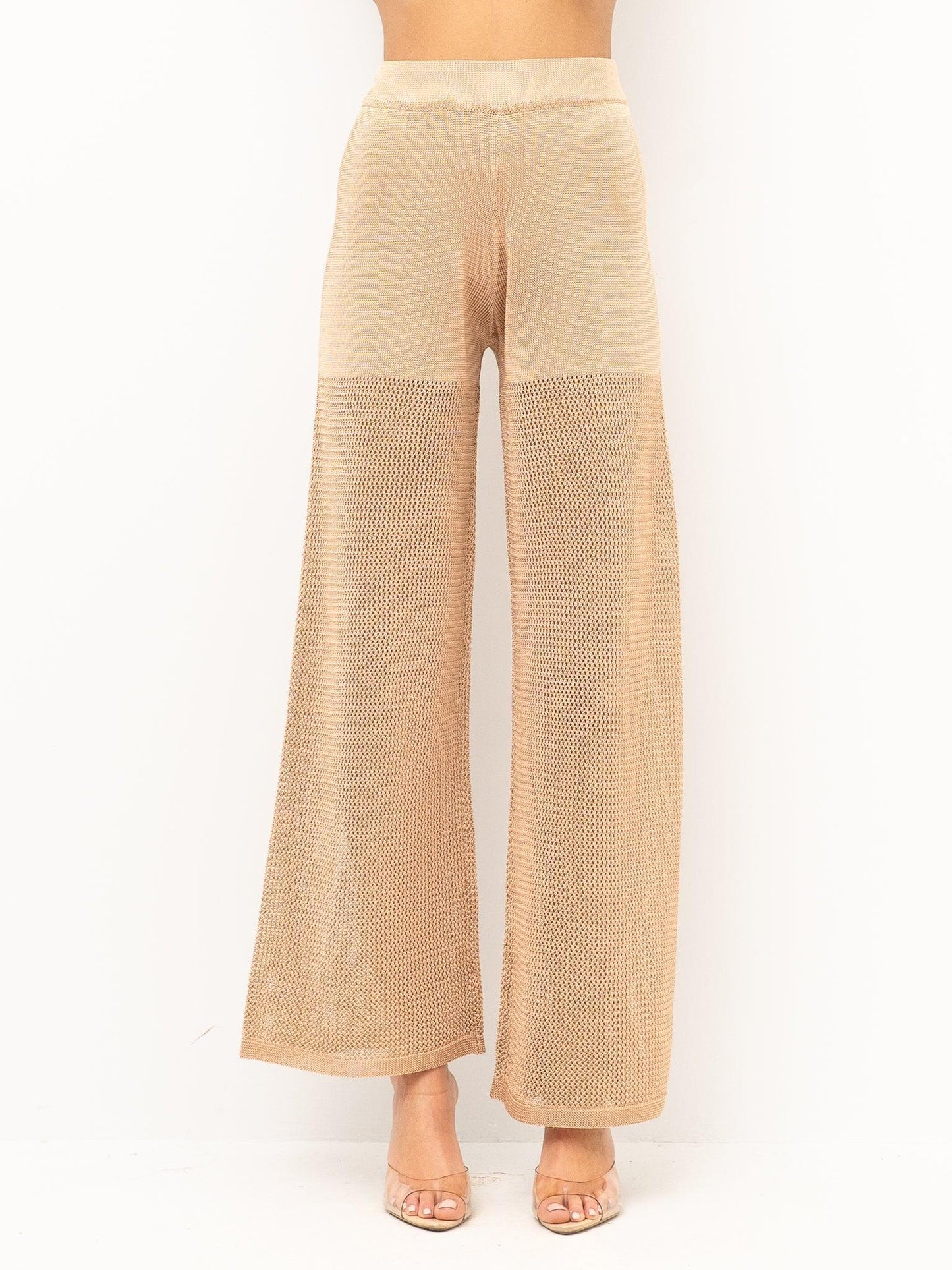 PANT.MAGLIA LUNGO VISC.LUCIDA