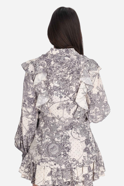 CAMICIA C/ROUCHES ST.PIZZO