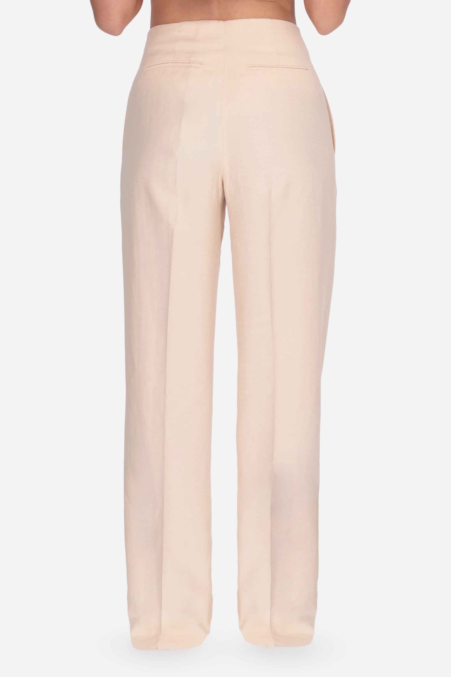 PANT.WIDE LEG LINO