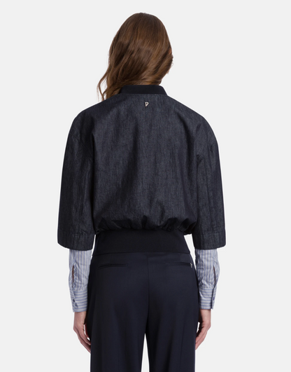 BOMBER REGULAR IN DENIM