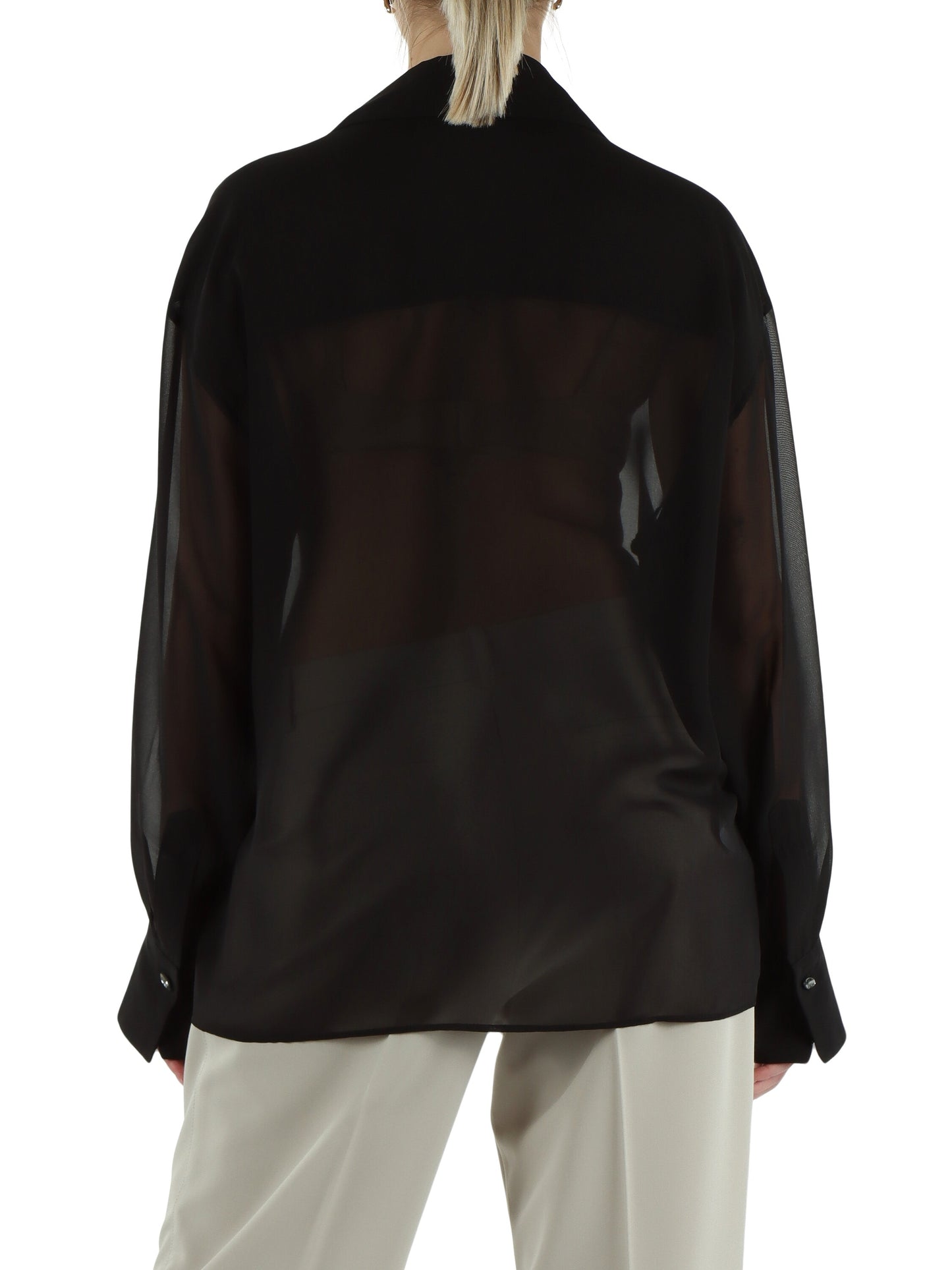 ANANAS CAMICIA CHIFFON