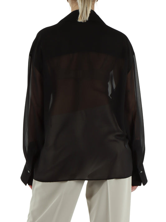 ANANAS CAMICIA CHIFFON