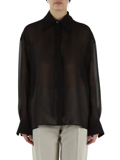 ANANAS CAMICIA CHIFFON